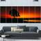 Designart - Sunset View in Tanzania - African Landscape Canvas Art Print